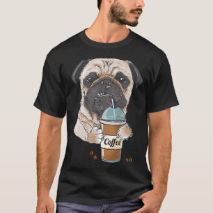 Coffee Pug And Tee Funny Gift Men's Lovers Starpu