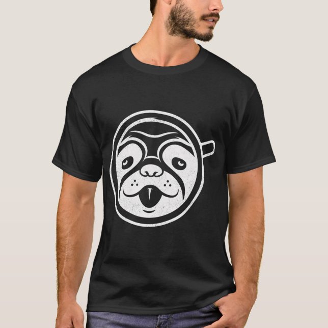 Coffee Pug T-Shirt (Front)