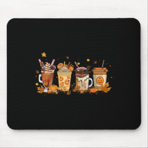 Coffee Pumpkin Spice Latte Thanksgiving Coffee Lov Mouse Pad