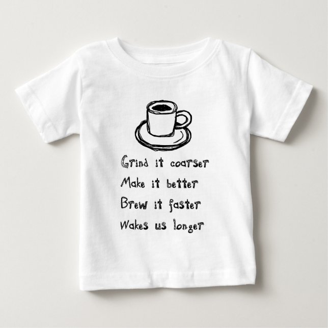 Coffee Punk Infant Shirts (Front)