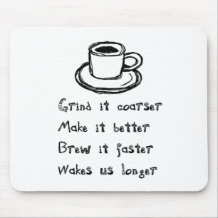 Coffee Punk Mousepad