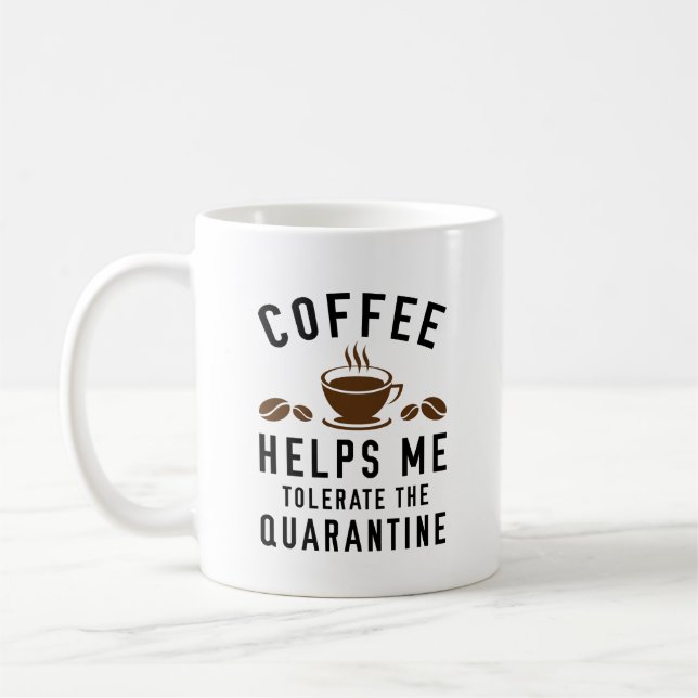 Coffee Quarantine Mug (Left)