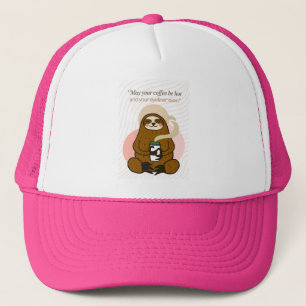  coffee quote  trucker hat