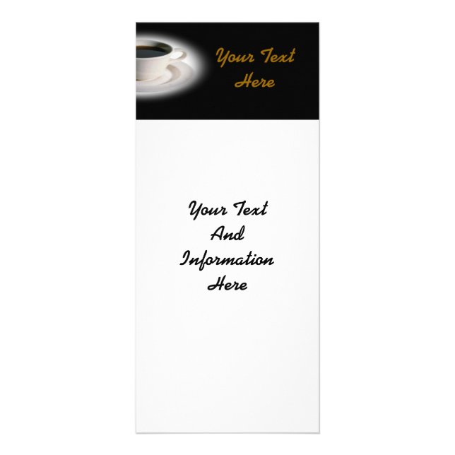Coffee Rack Card (Front)