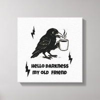 Coffee Raven – Hello Darkness My Old Friend