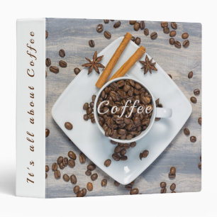 Coffee Recipes modern Binder