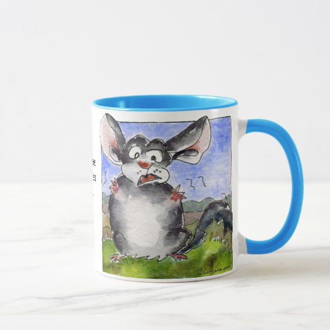 Coffee Relaxes Me!  Funny Cartoon Mug (Right)