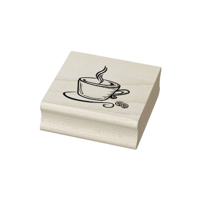 Coffee rubber stamp (Stamp)