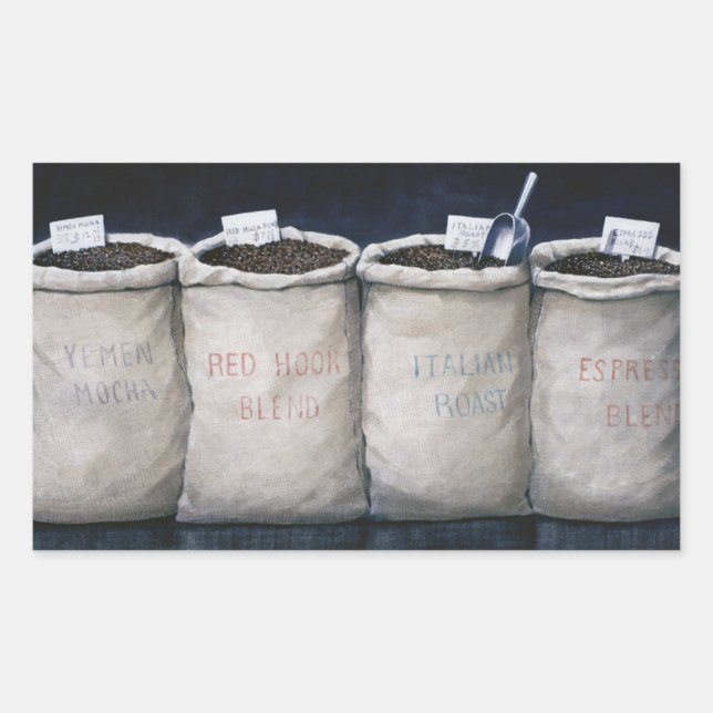 Coffee Sacks 1990 Sticker (Front)