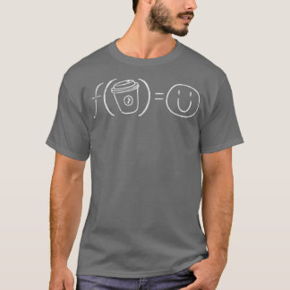 Coffee Science Physics Math Mathematics Distressed T-Shirt