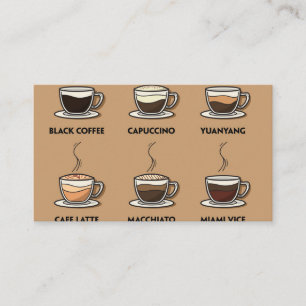 Coffee Set Enclosure Card
