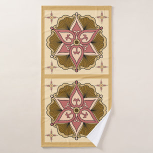 Coffee Shell Bath Towel