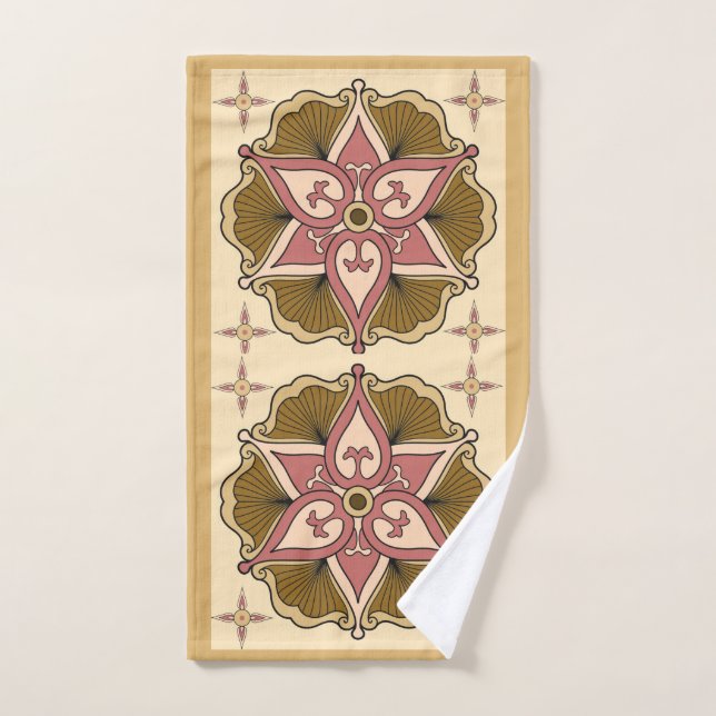 Coffee Shell Hand Towel (Hand Towel)
