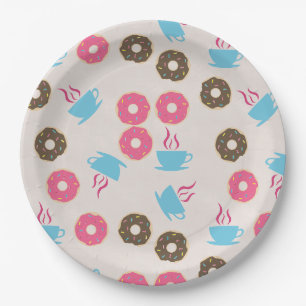 Coffee Shop B Paper Plate