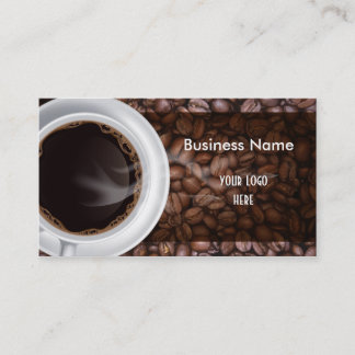 Coffee Shop Business Card Template