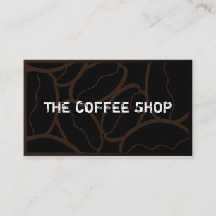 Coffee Shop Business Cards