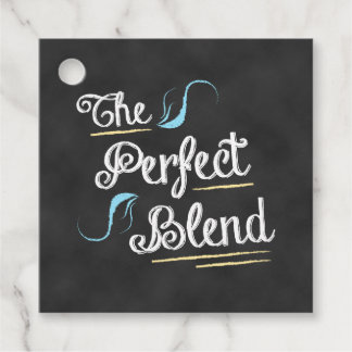 Coffee Shop Chalkboard The Perfect Blend Favour Tags