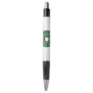 Coffee shop company logo template promo pens