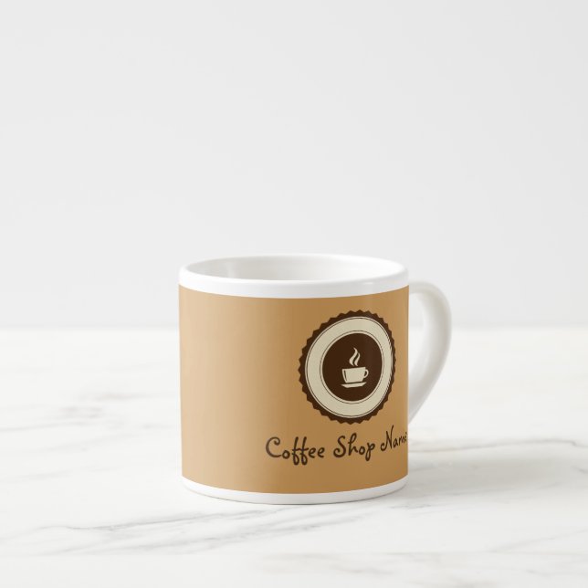 Coffee Shop Espresso Cup (Front Right)
