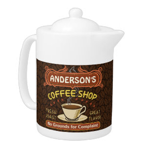 Coffee Shop Mug Create Your Own Custom Teapot