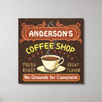 Coffee Shop with Mug Create Your Own Personalized