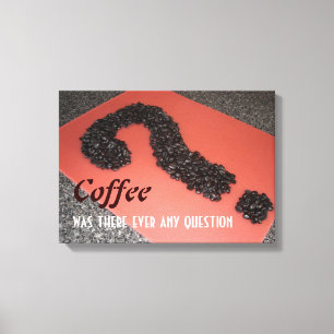 Coffee Sign with Coffee Beans