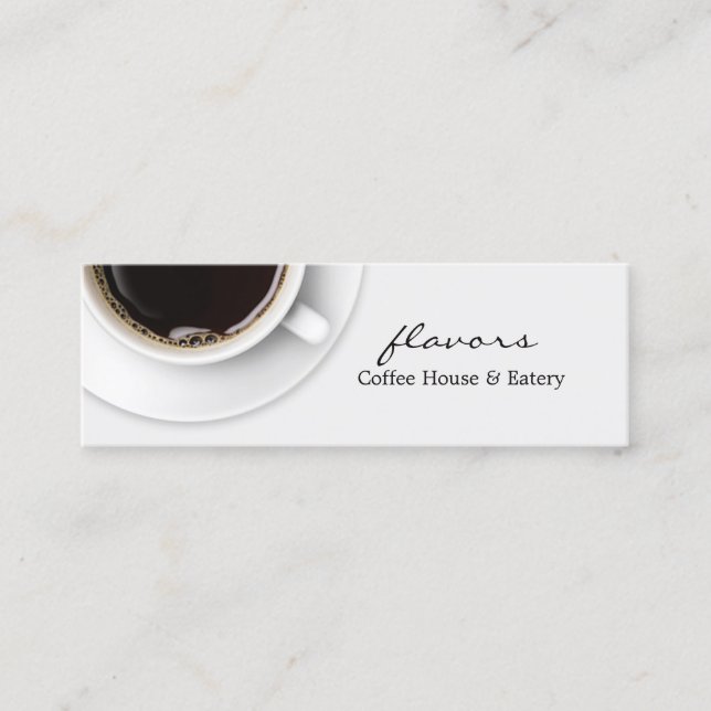 Coffee Skinny Business Card (Front)