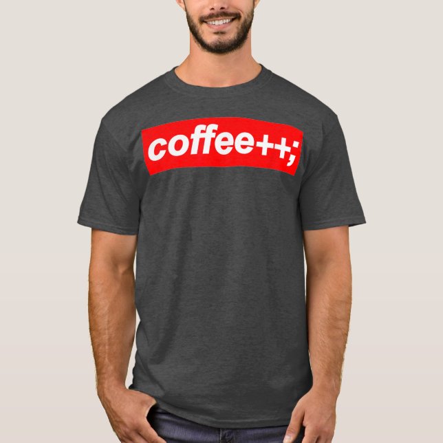 coffee sleep programmer programming devops funny T-Shirt (Front)