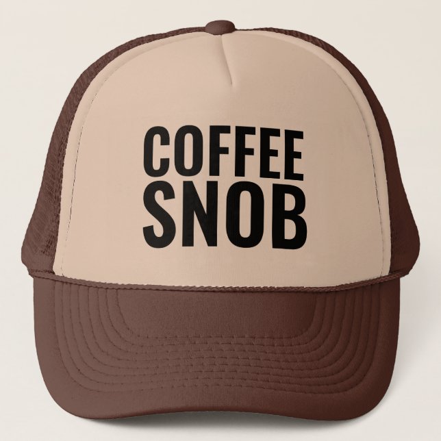 COFFEE SNOB CAP HAT (Front)