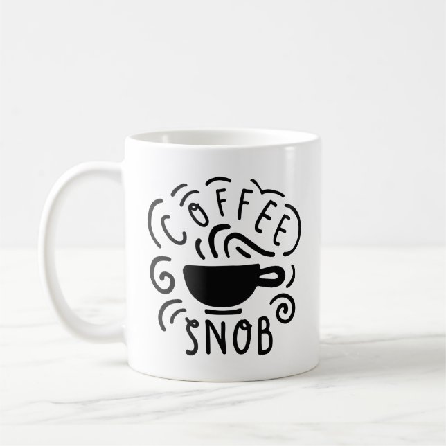 Coffee Snob Mug (Left)