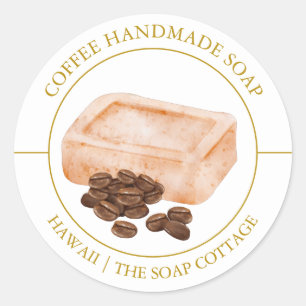 Coffee Soap label