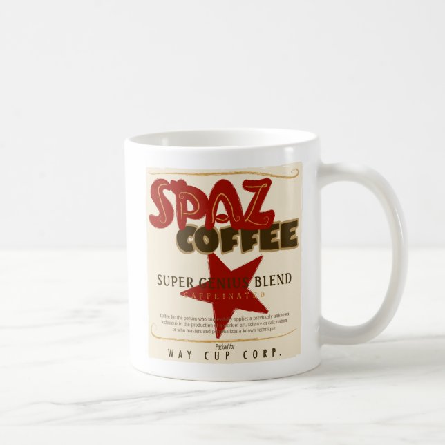 COFFEE - SPAZ COFFEE - Mug (Right)