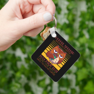 Coffee Spelled Backward Is Eeffoc Keychain