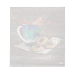 Coffee Splash - 5.5" x 6" Notepad