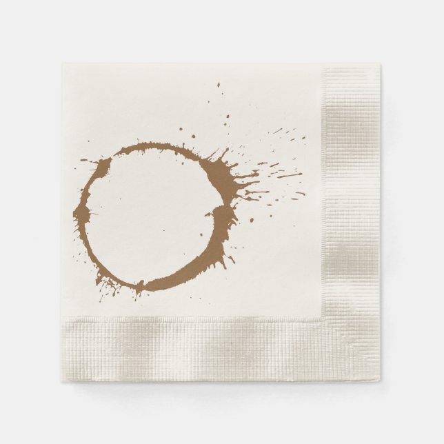 Coffee spot napkin (Front)