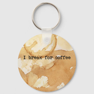 Coffee Stains Keychain