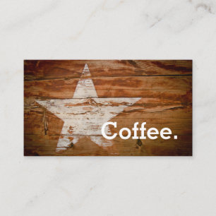Coffee Star Loyalty Coffee Punch-Card