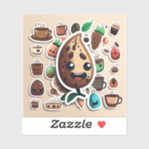 "coffee sticker design" "coffee stickers whatsapp"