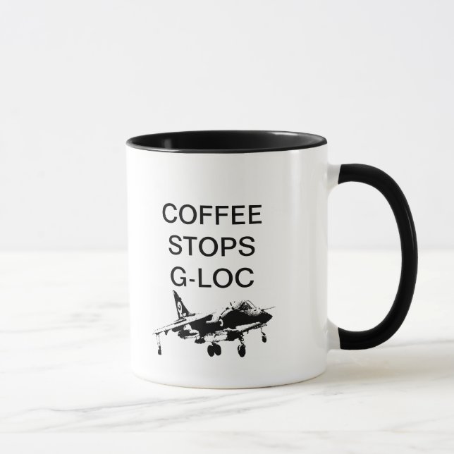 COFFEE STOPS G-LOC MUG (Right)
