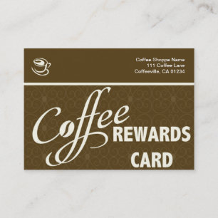 Coffee Store Punch Cards