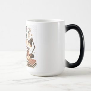 Coffee Study Repeat Cozy Academic Coffee Lover Magic Mug