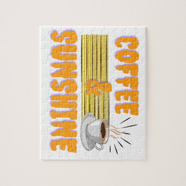 Coffee & Sunshine – Positive Morning  Jigsaw Puzzle (Vertical)