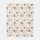 Coffee, sweet pattern