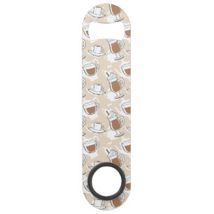 Coffee, sweet pattern speed bottle opener