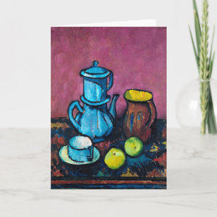 Coffee Tableware and Apples Alexander Kanoldt Card