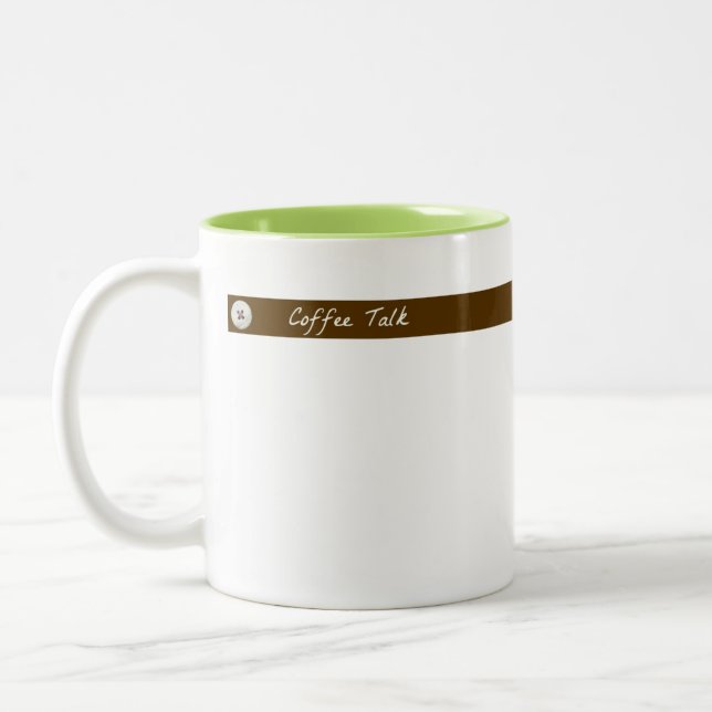 coffee talk mug (Left)