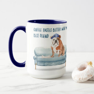 Coffee Tastes Better.. English Bulldog Edition Mug