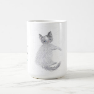 Coffee Tea or Me CAT -Classic Mug, 325 ml Coffee Mug