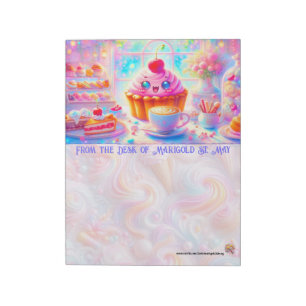 Coffee & Tea Tarte Notepad