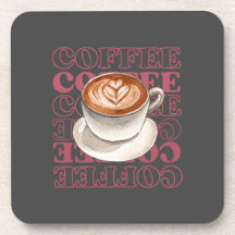 coffee themed coaster